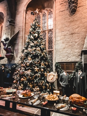 studio-tour-harry-potter-Londres-sapin-grande-salle-noël