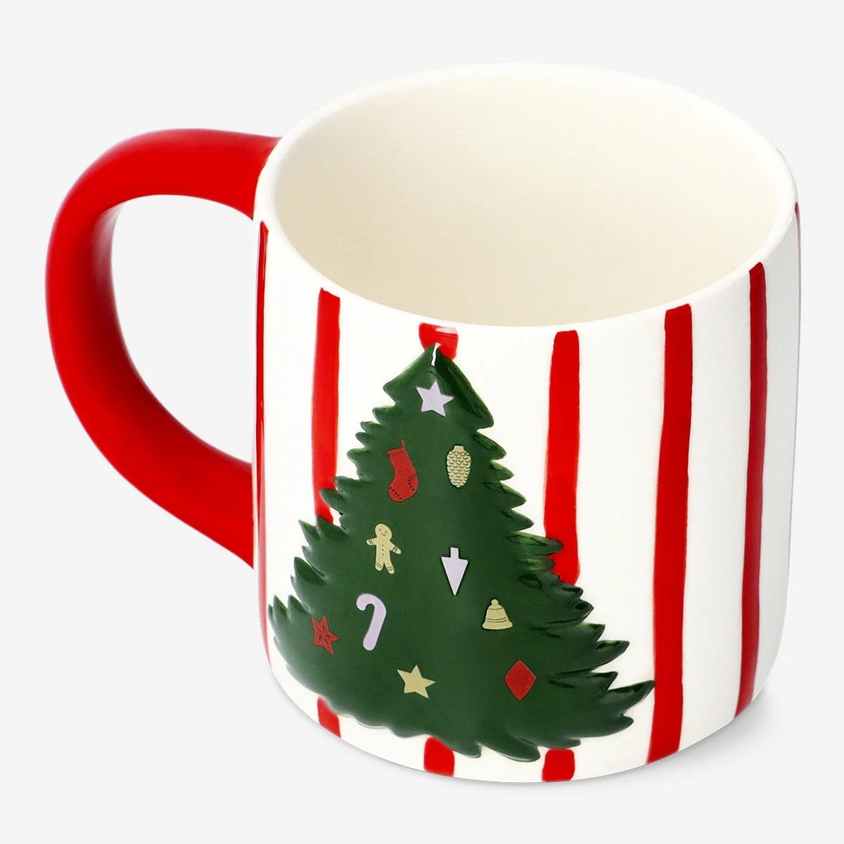Tasse De Noël En Porcelaine Summer River Avec Sa Boîte - D'occasion, Multicolore